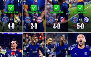 V体育-巴黎圣日耳曼小组赛提前出局，梦断欧冠