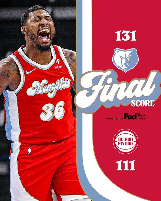 V体育官网-灰熊全队合力，轻松击败尼克斯-第2张图片-V体育